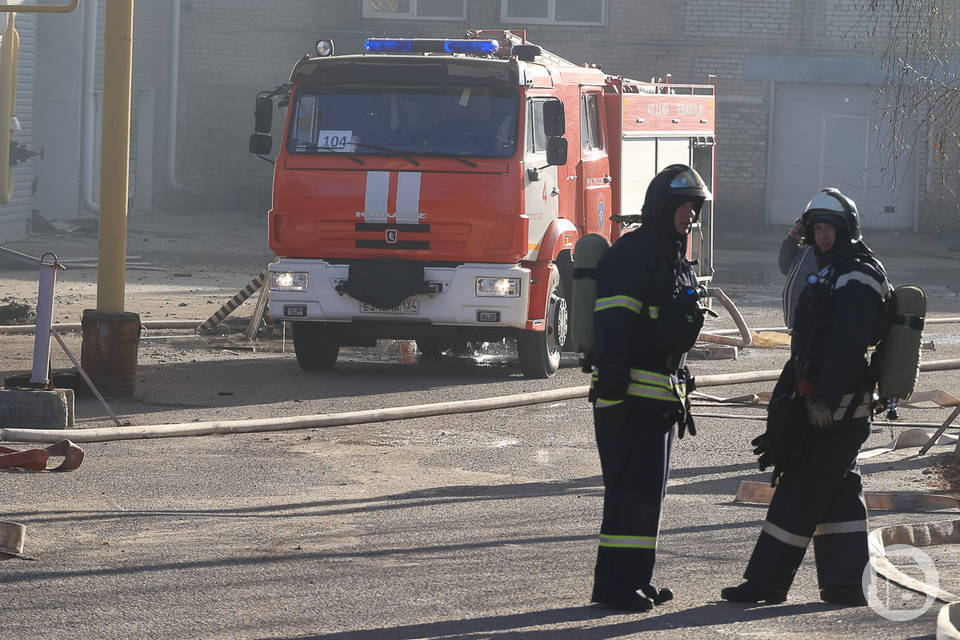 В Волгограде произошел пожар на электроподстанции