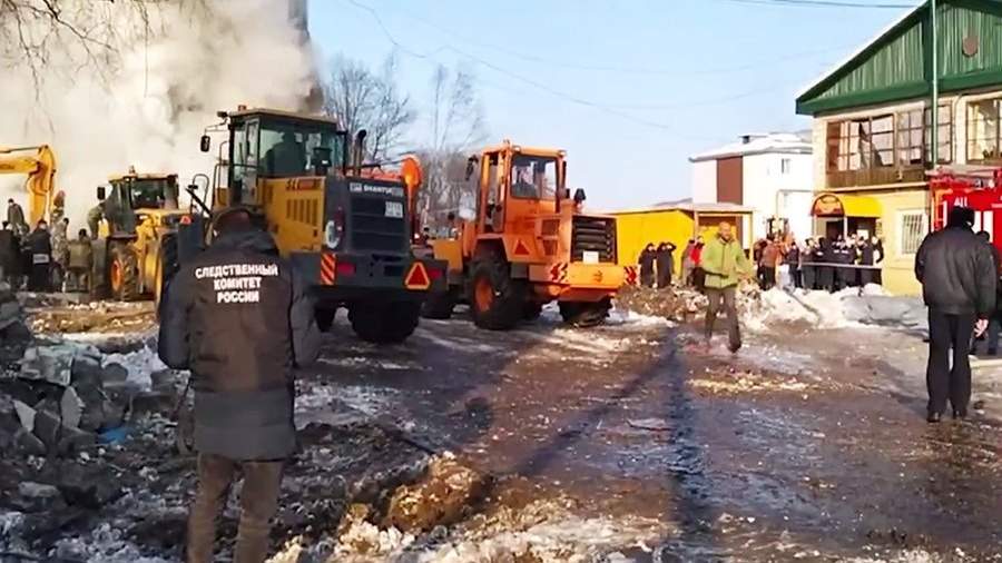 Люди пострадали при взрыве газа на Сахалине